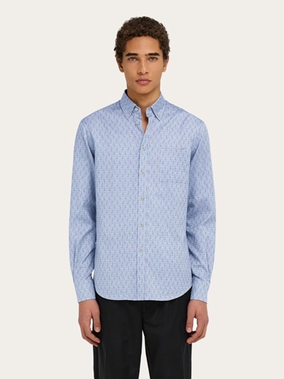 Ferragamo Monogram shirt - Men | Ferragamo