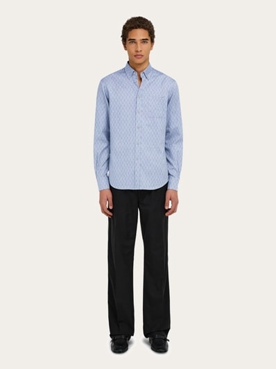 Ferragamo Monogram shirt - Men | Ferragamo