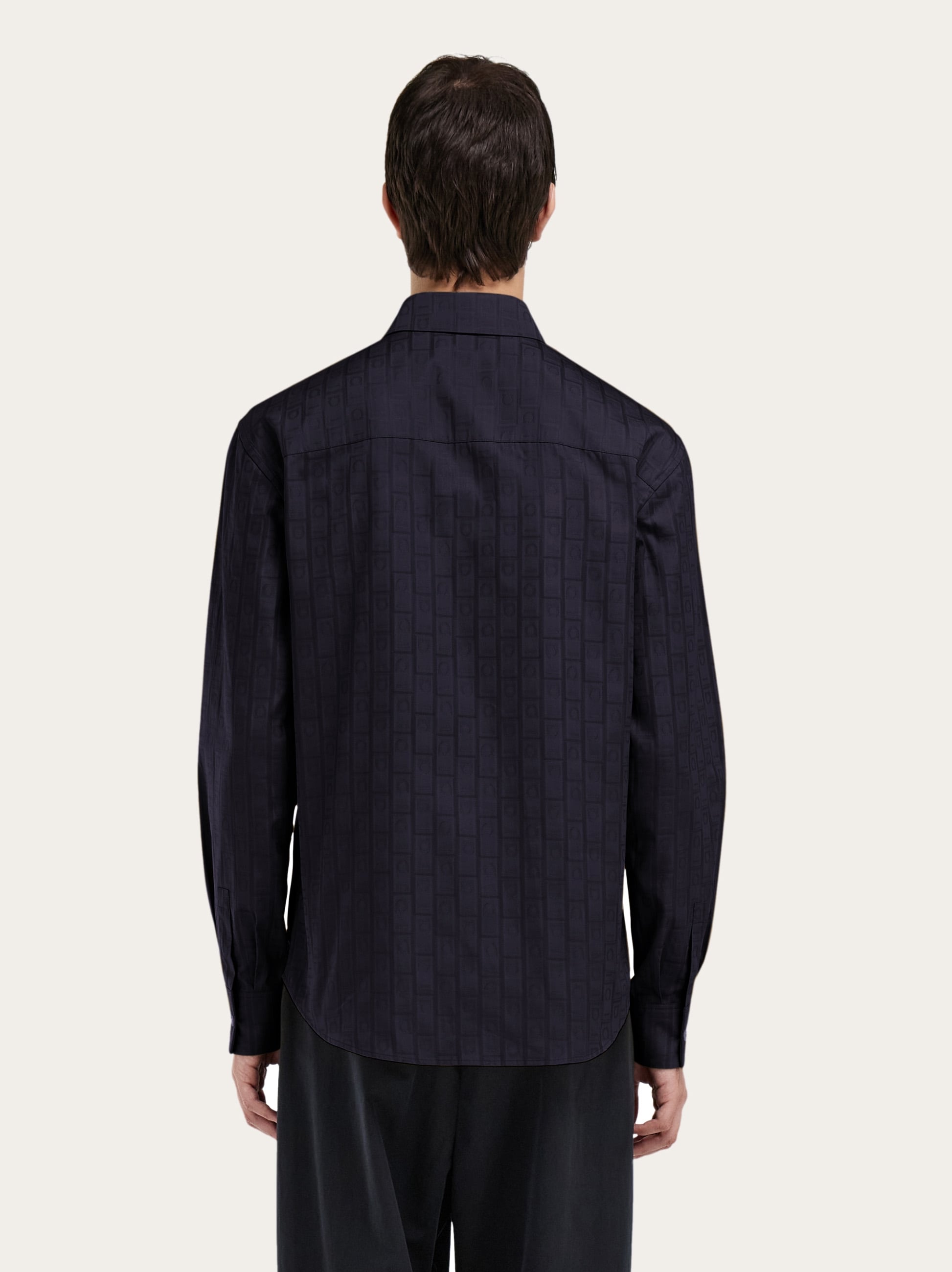 Ferragamo Monogram sport shirt - Men | Ferragamo