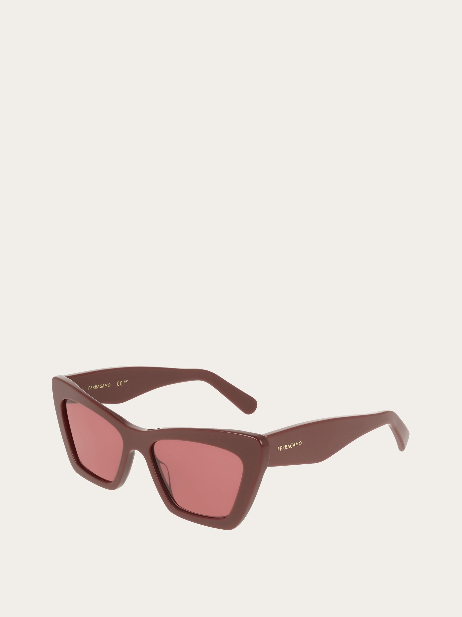 Butterfly frame sunglasses - Women | Ferragamo display picture 2