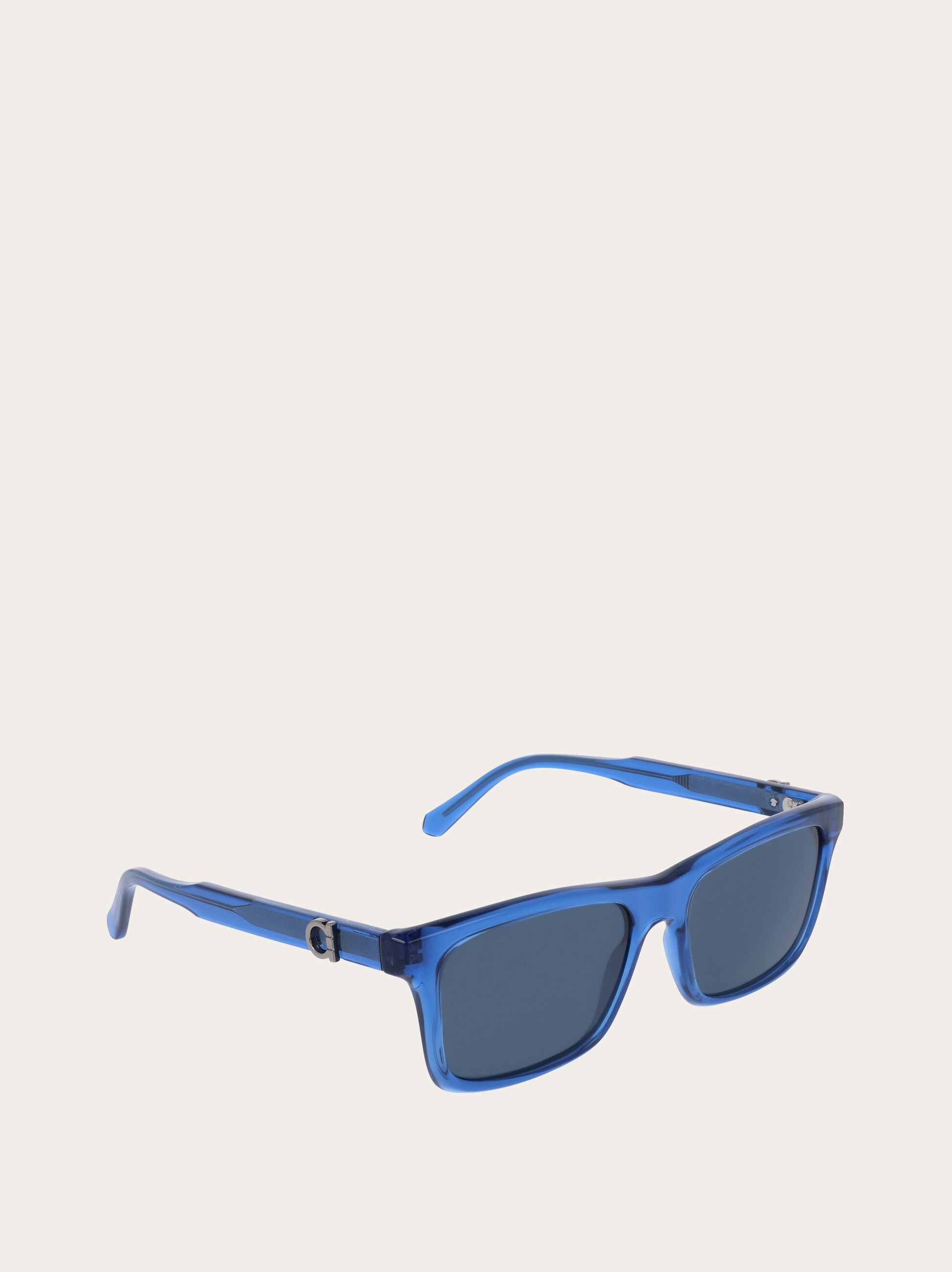 SALVATORE FERRAGAMO BLUE ANTIQUE SUNGLASSES, 61-17-145 Ferragamo Sunglasses - Etsy main image 3