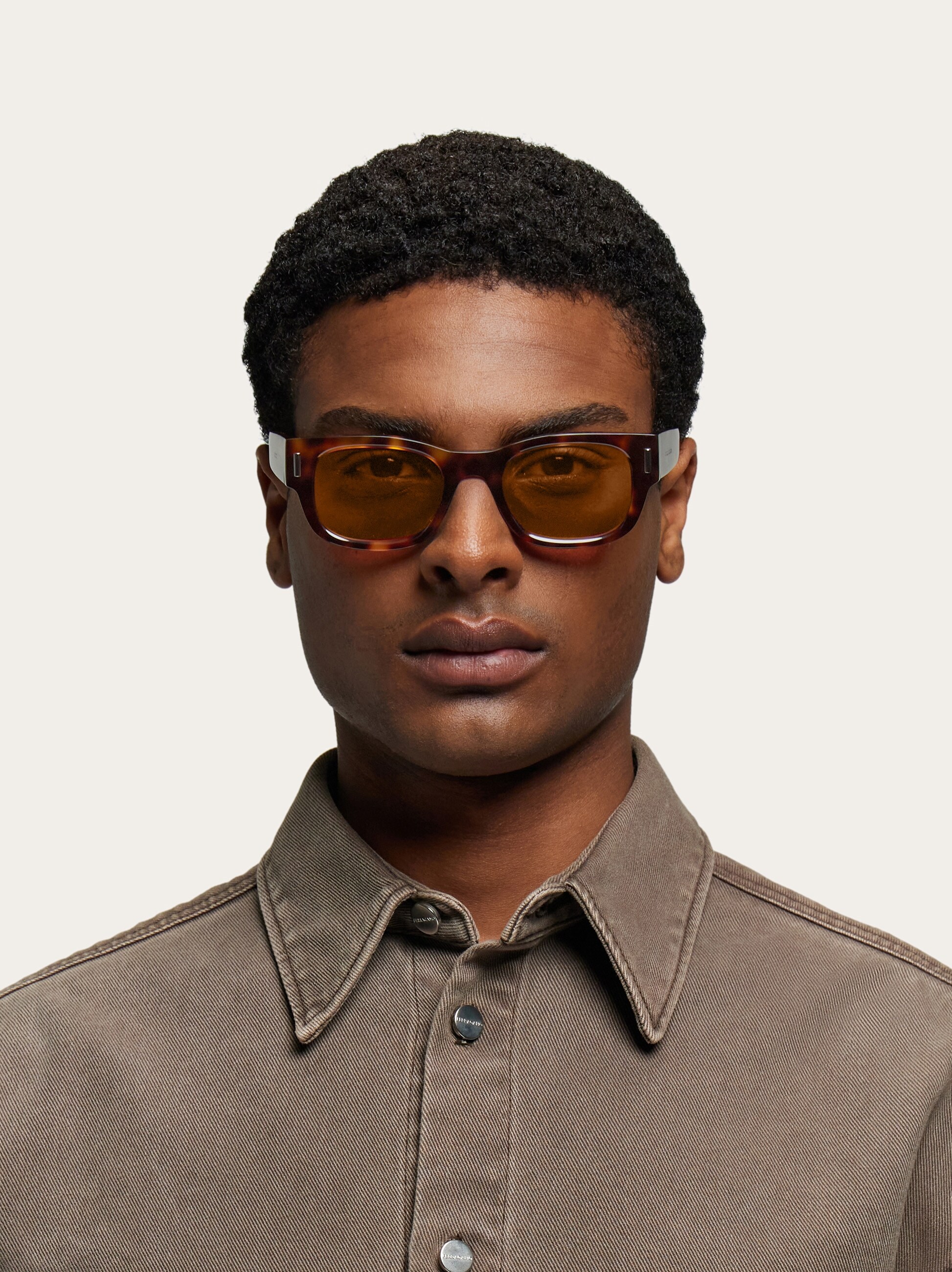 Round frame sunglasses - Men | Ferragamo