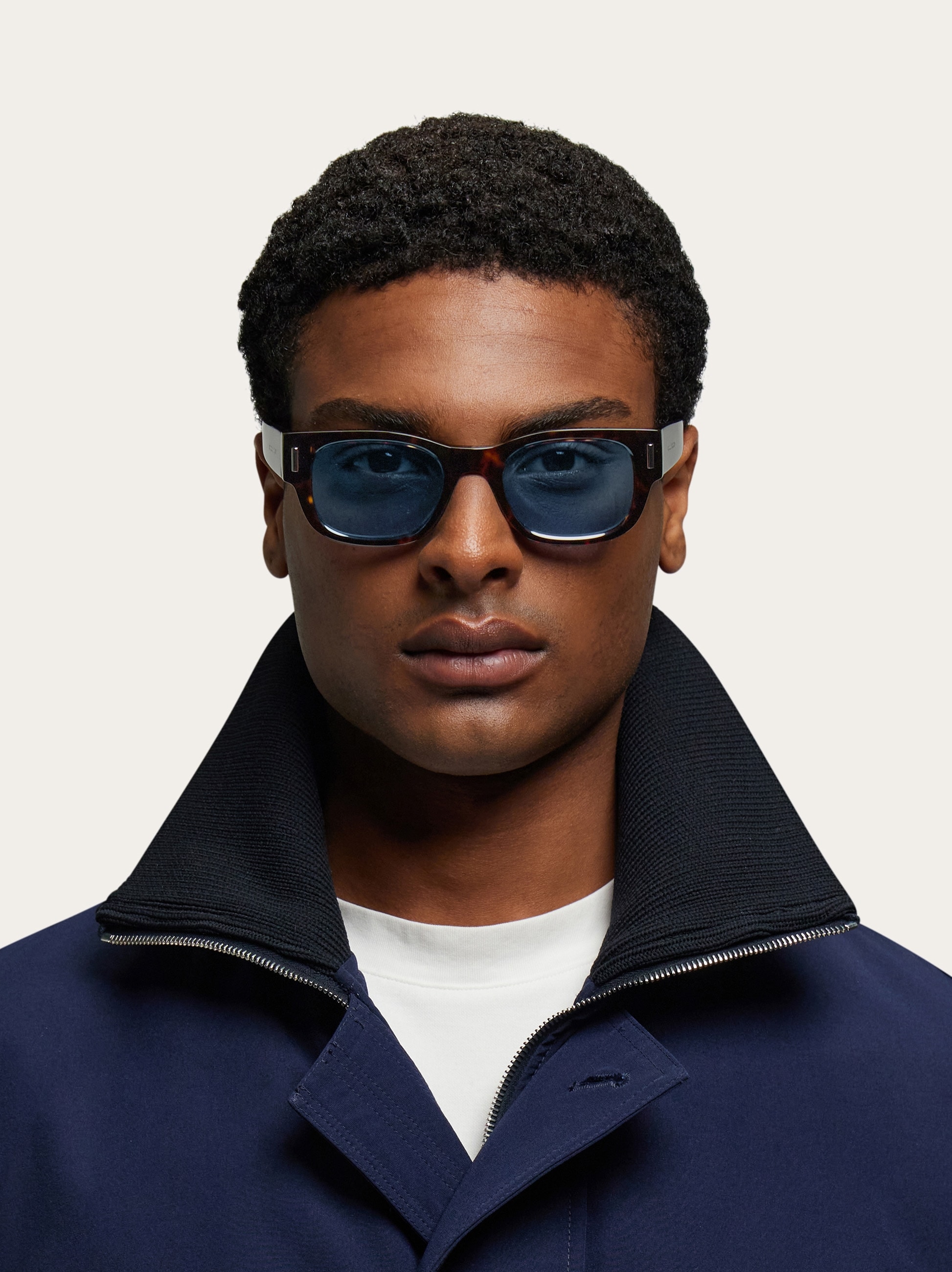 Round frame sunglasses - Men | Ferragamo