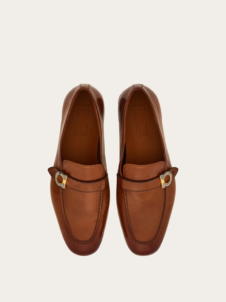 Tramezza loafer with Gancini ornament Gallery image 3