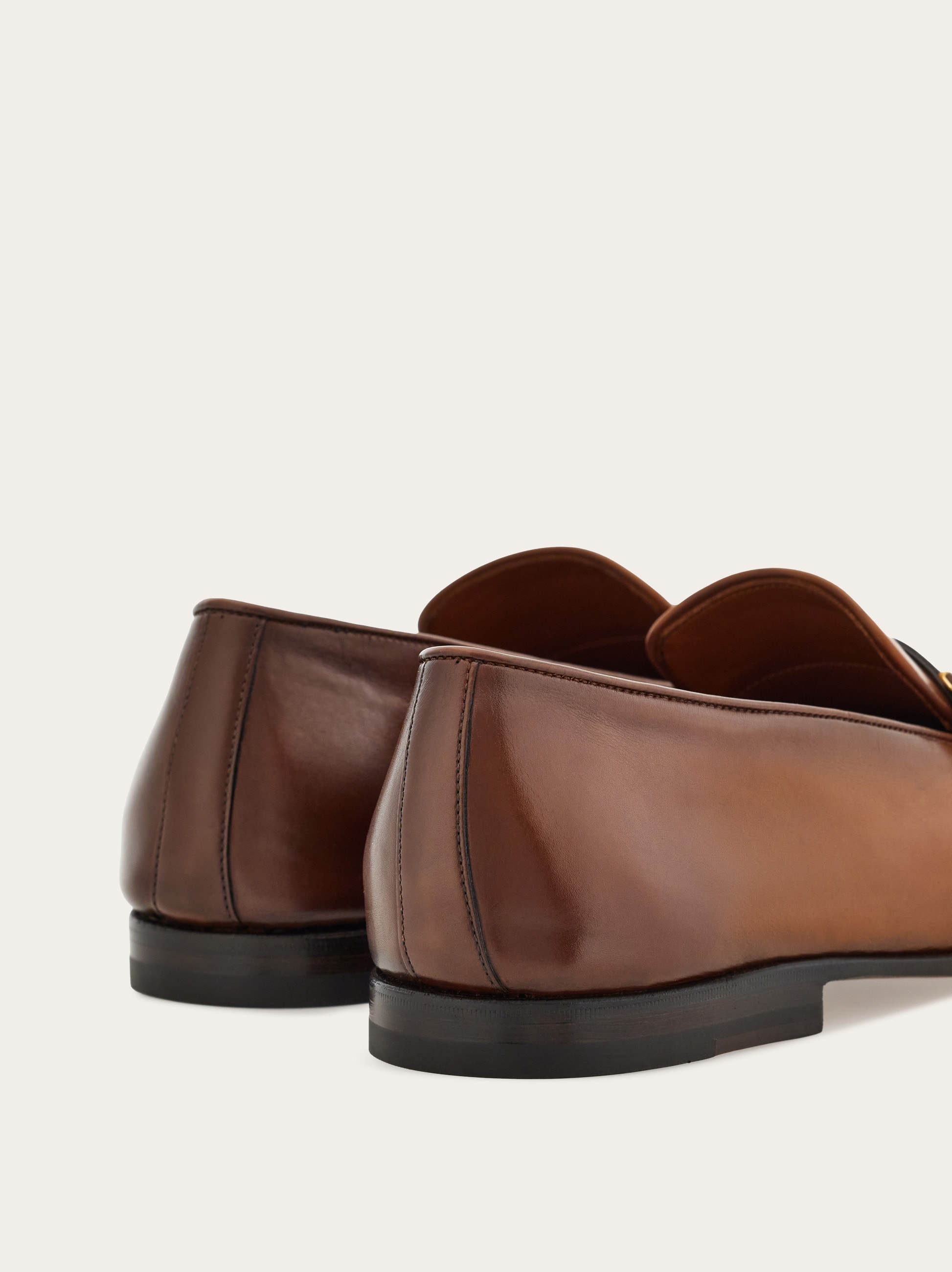 Tramezza loafer with Gancini ornament - Men | Ferragamo