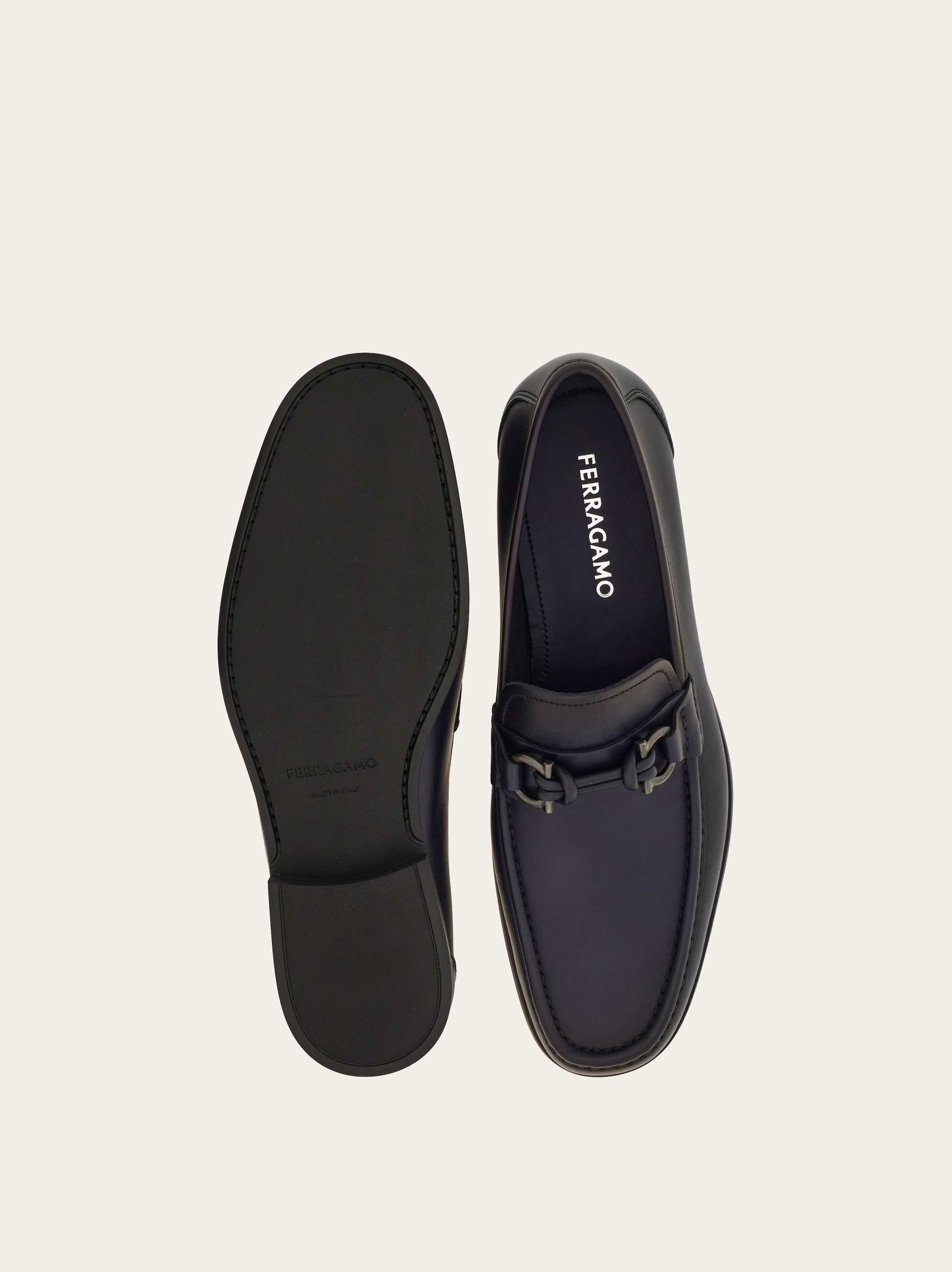 Gancini buckle loafer - Men | Ferragamo