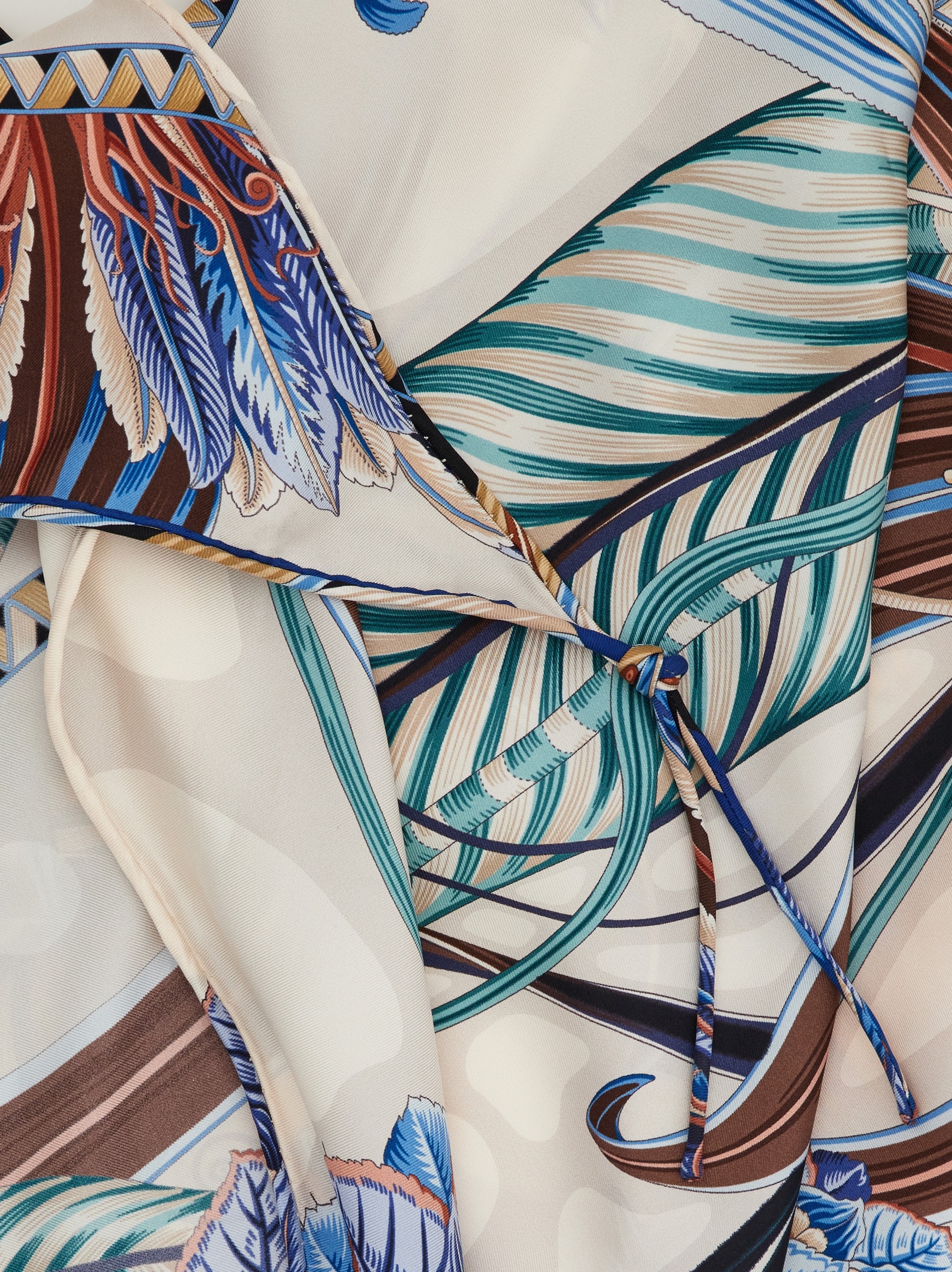 Giada print triangle foulard - Women | Ferragamo