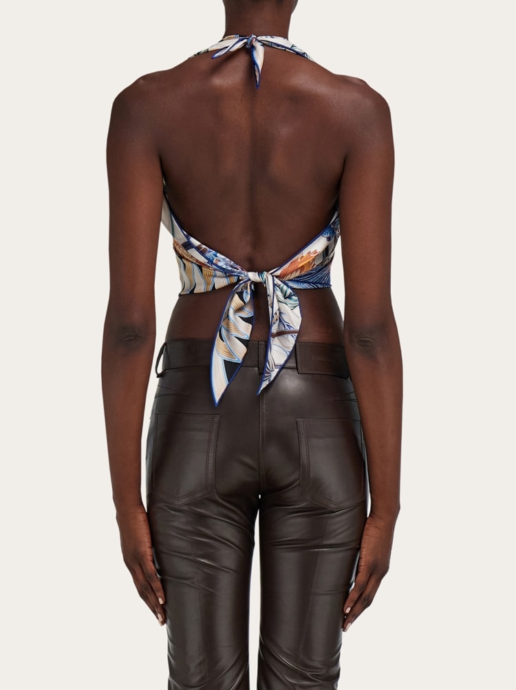 지아다 프린트 트라이앵글 탑 Gallery image 4