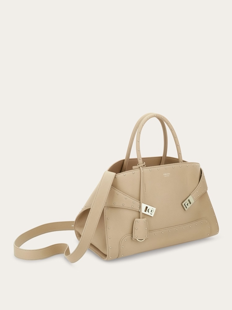 Bolso de mano Hug con tachuelas (L) Gallery image 7