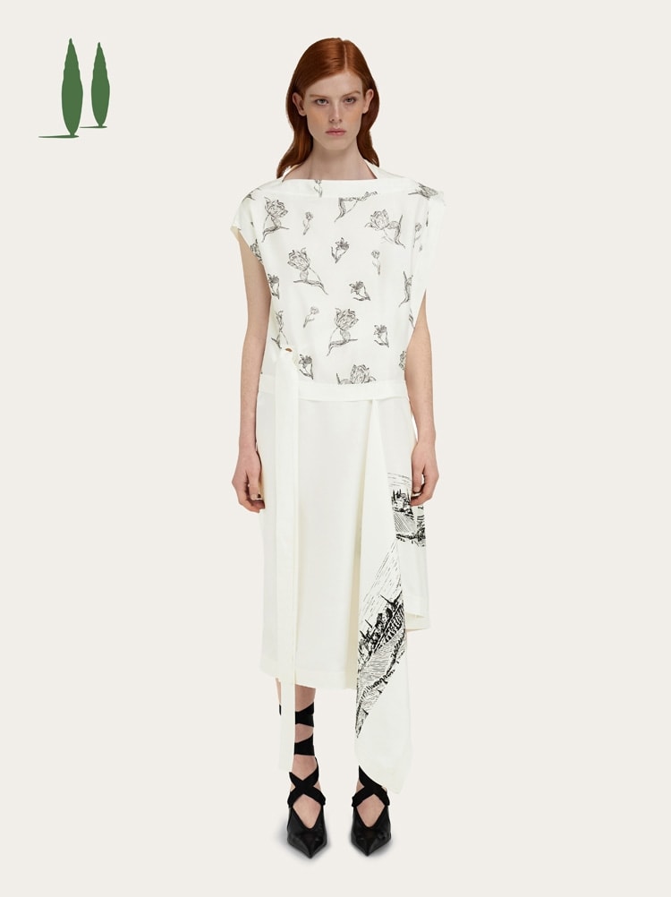 Back to Earth - Printed dress Gallery image 2