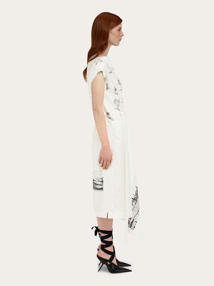 Back to Earth - Printed dress Gallery image 3