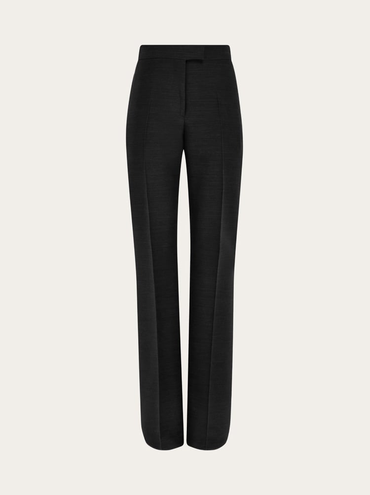 Wool faille trouser Gallery image 1