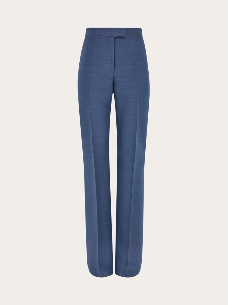 Wool faille trouser Gallery image 1