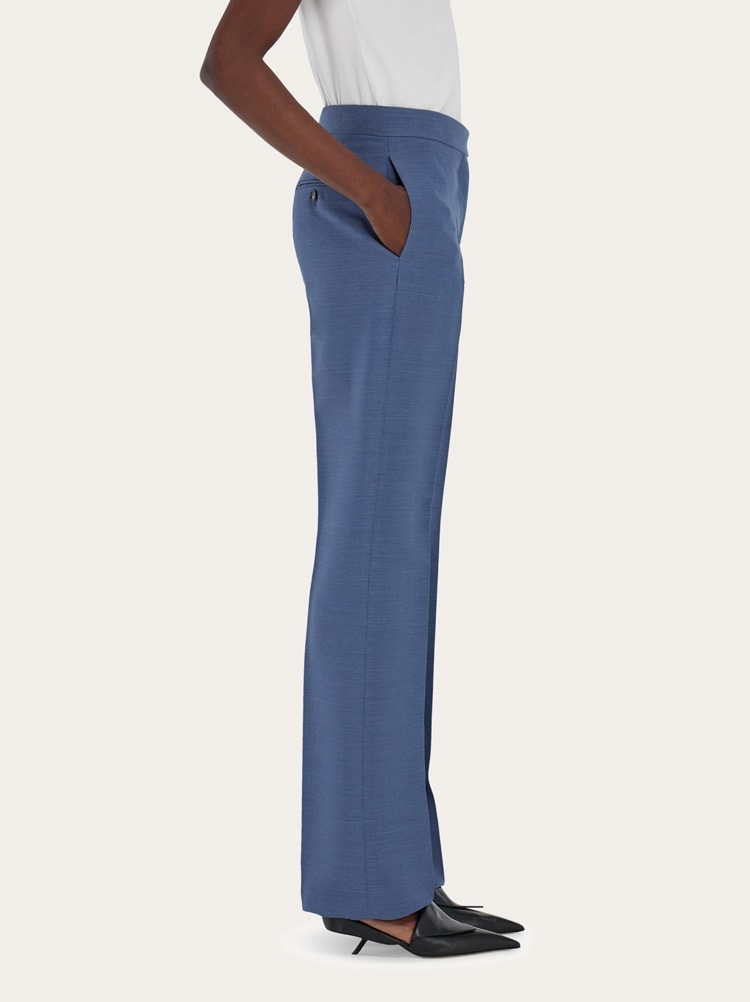 Wool faille trouser Gallery image 3