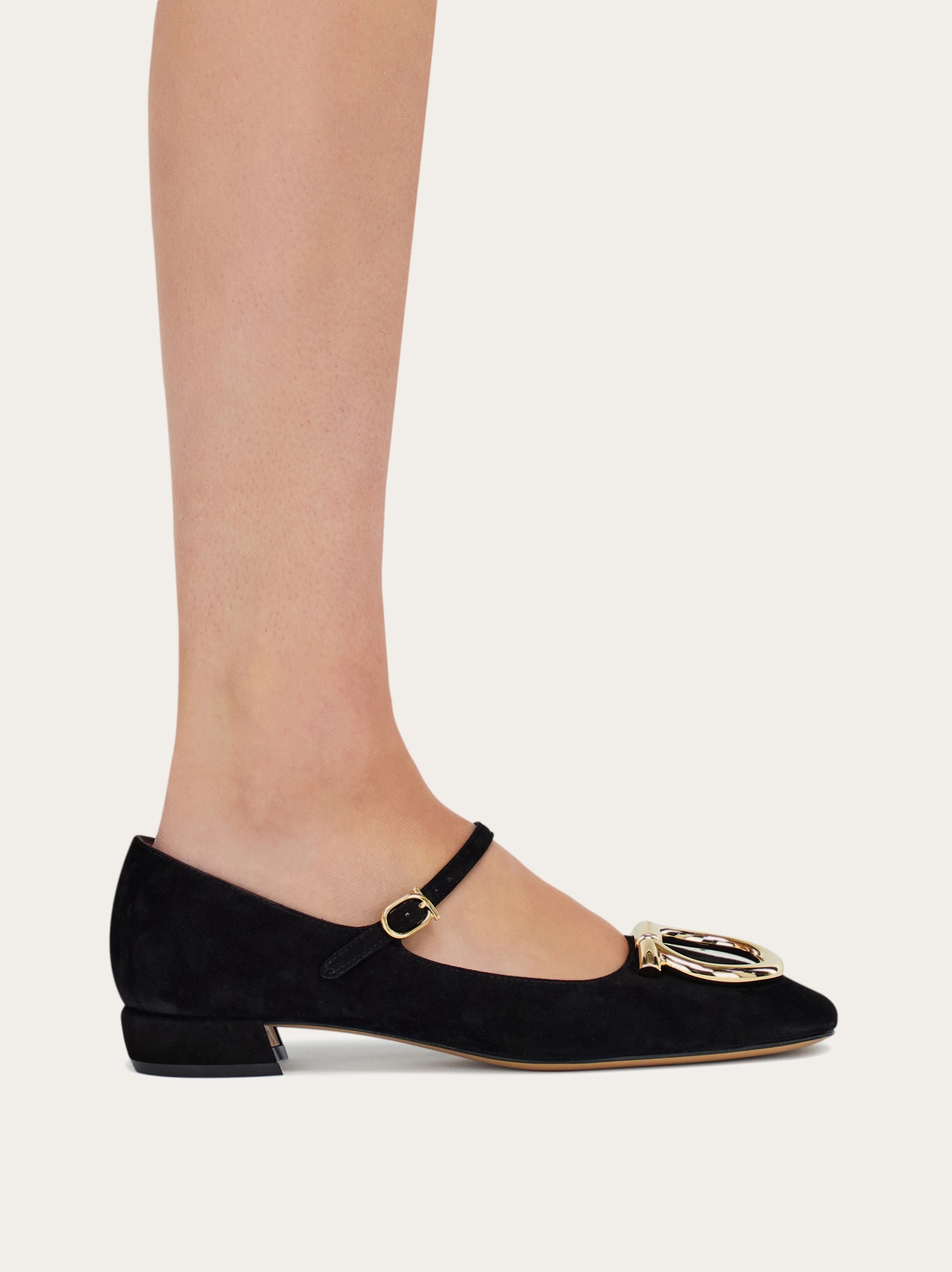 Maxi Gancini Mary Jane - Women | Ferragamo