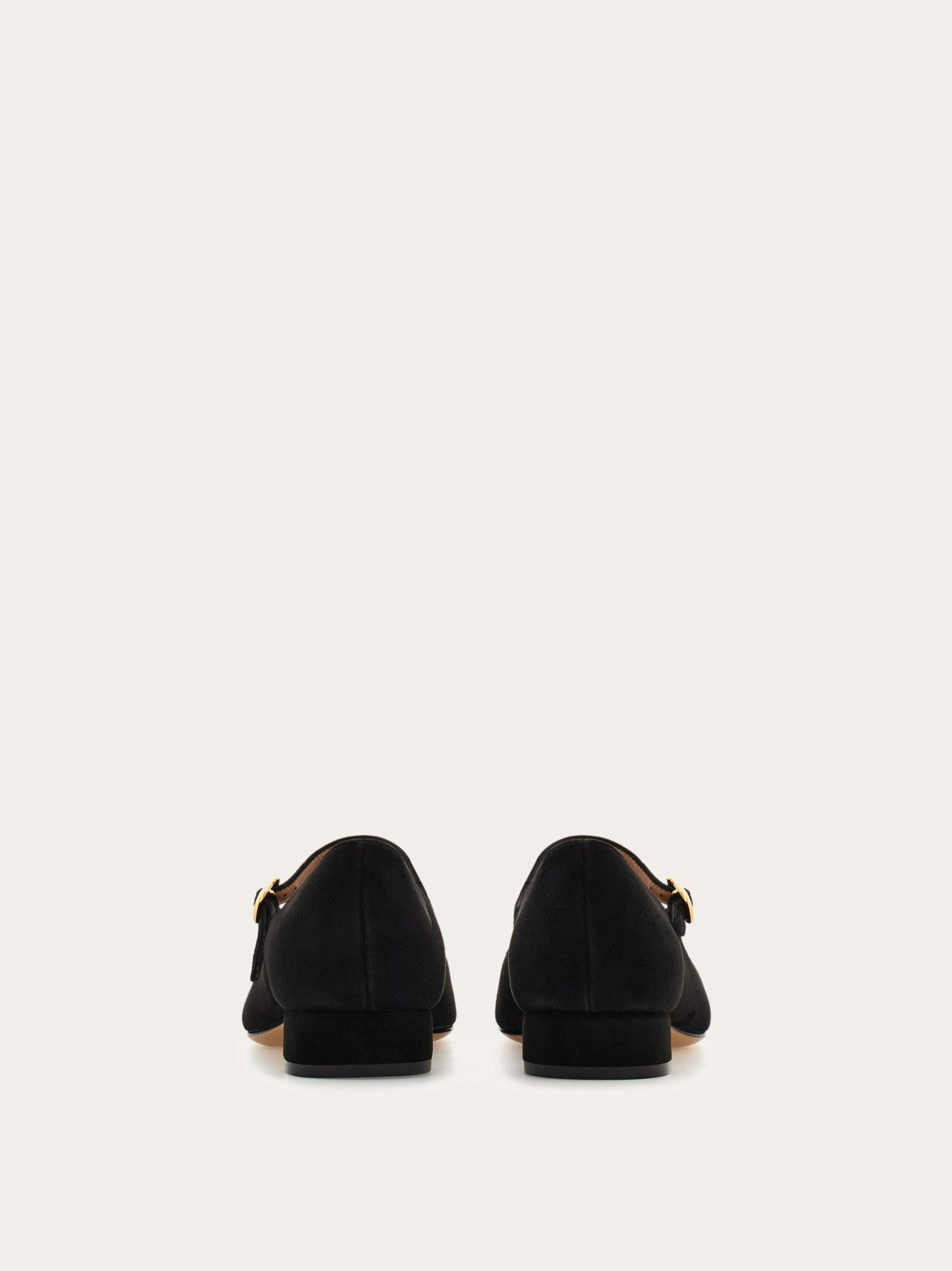 パンプス FERRAGAMO FW25 Mary Jane 'Marry 2' (786975 NEROAMARETTI) Maxi Gancini Mary Jane - Women | Ferragamo