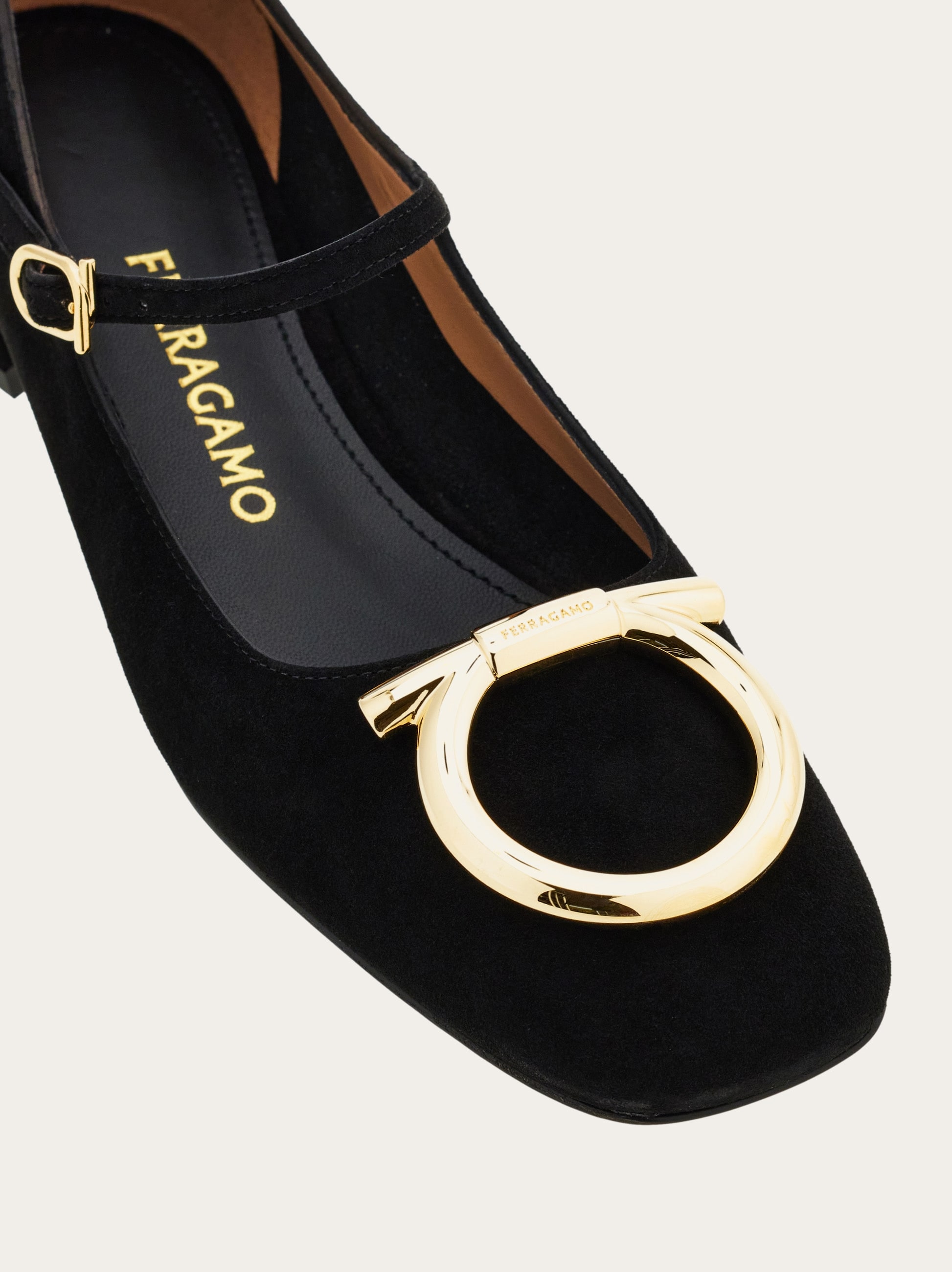Maxi Gancini Mary Jane - Women | Ferragamo