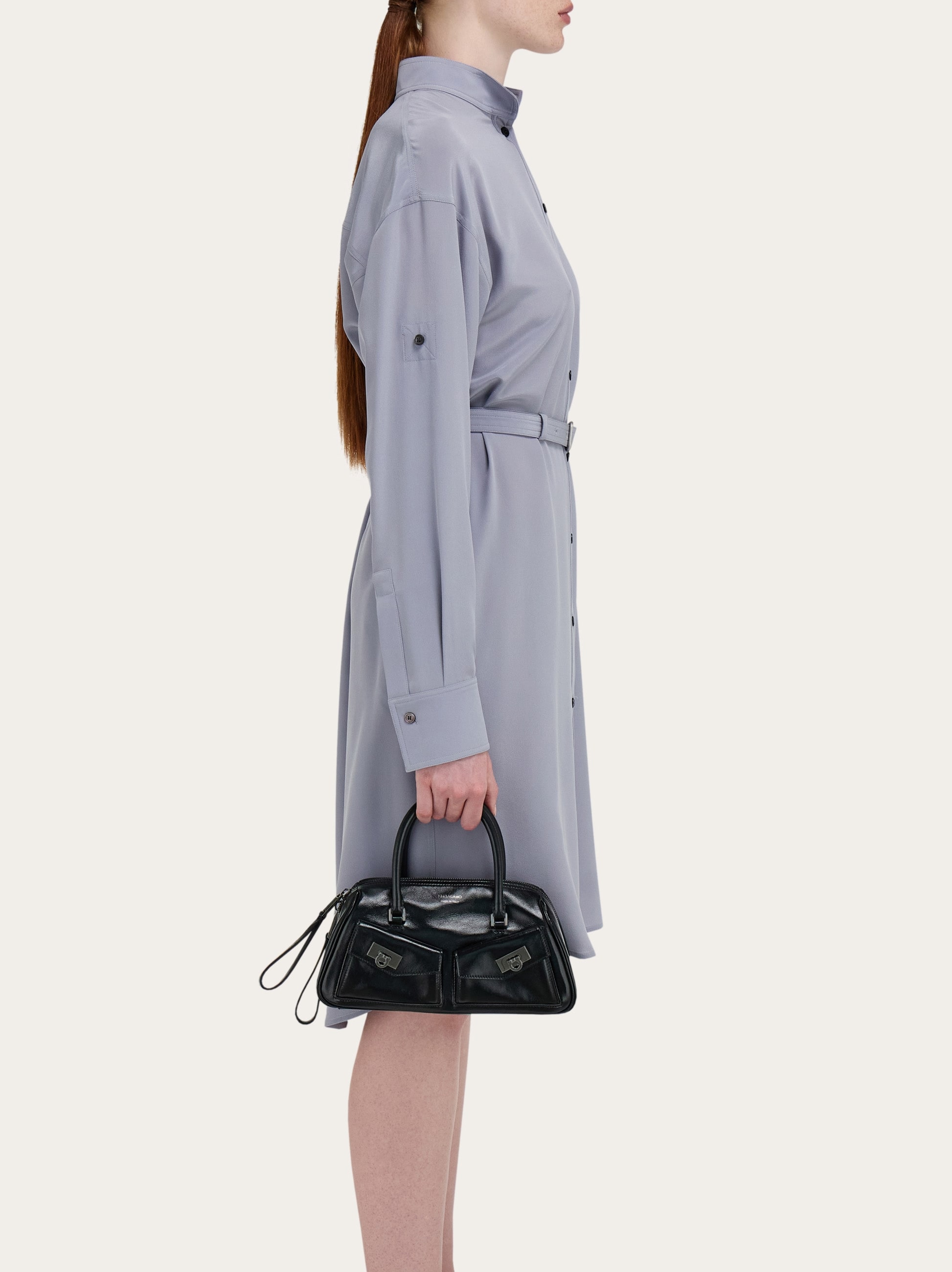 ハンドバッグ [Salvatore Ferragamo]Bowling bag matelasse (S) Multipocket bowling bag (S) - Women | Ferragamo