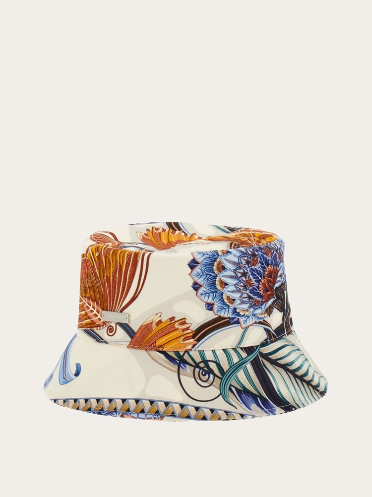 Giada print hat Gallery image 4