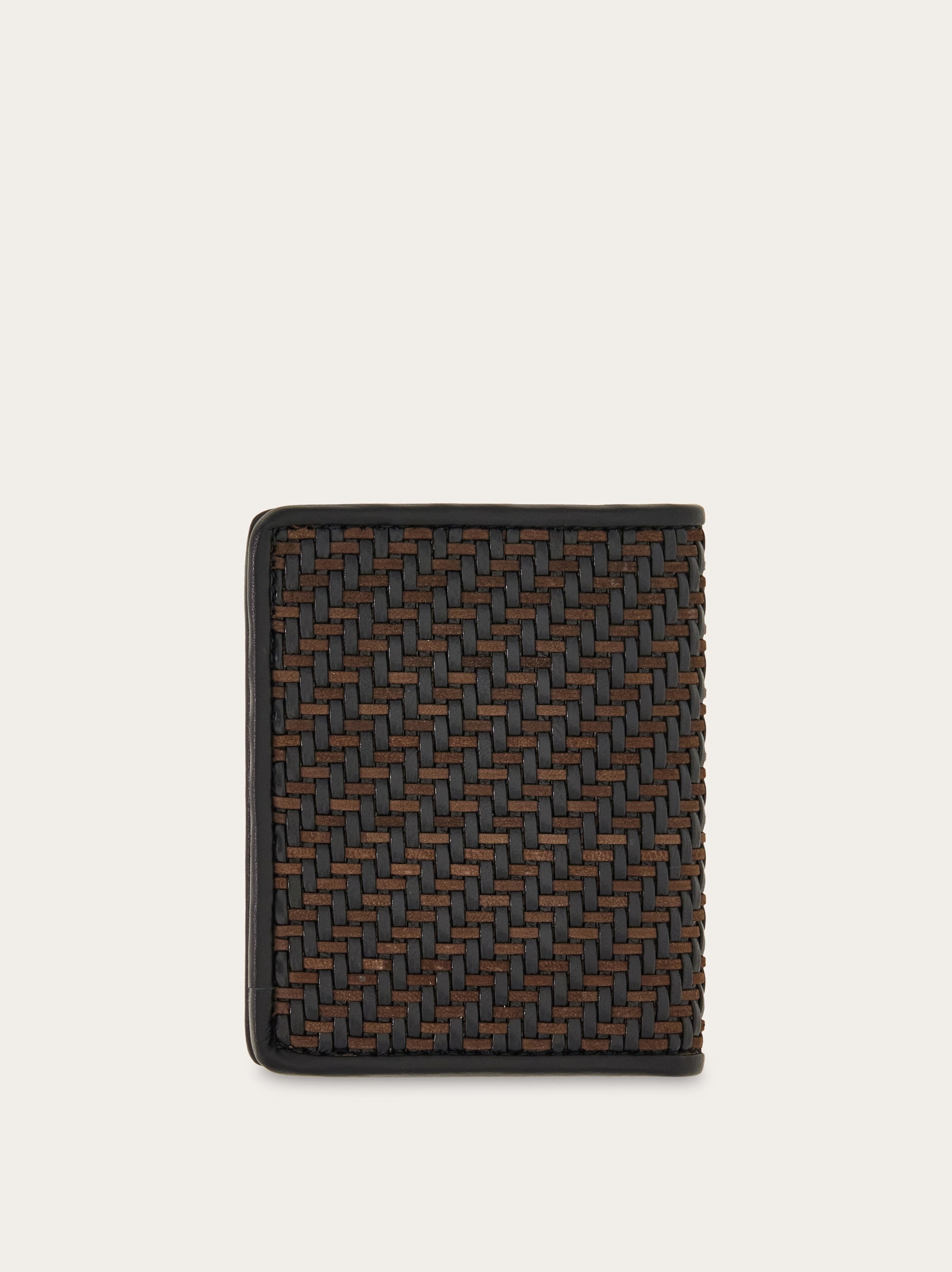 Woven credit card holder - Men | Ferragamo