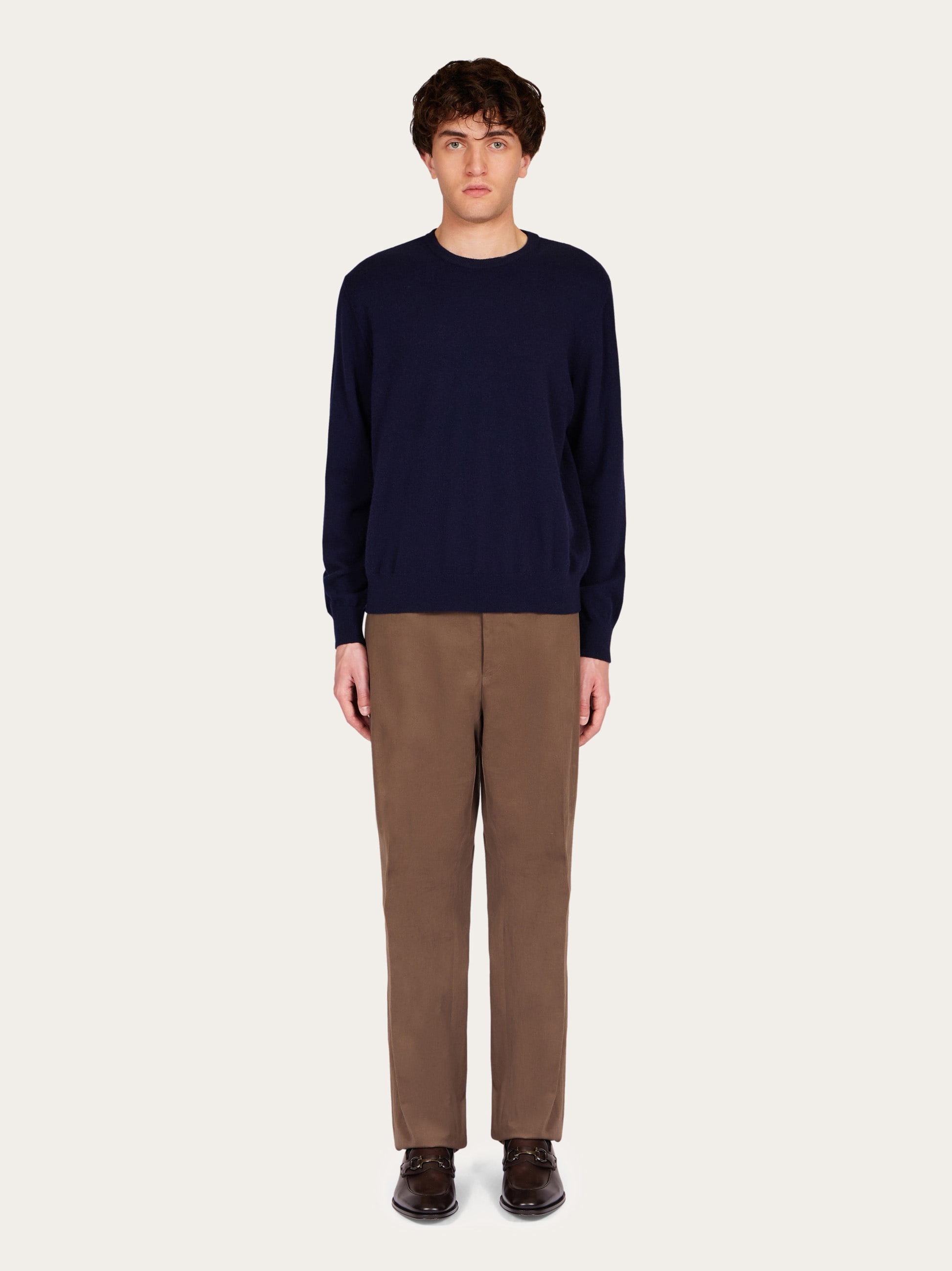 【送料&関税込】Ferragamo Stretched Pleated Trousers Tailored trouser - Men | Ferragamo