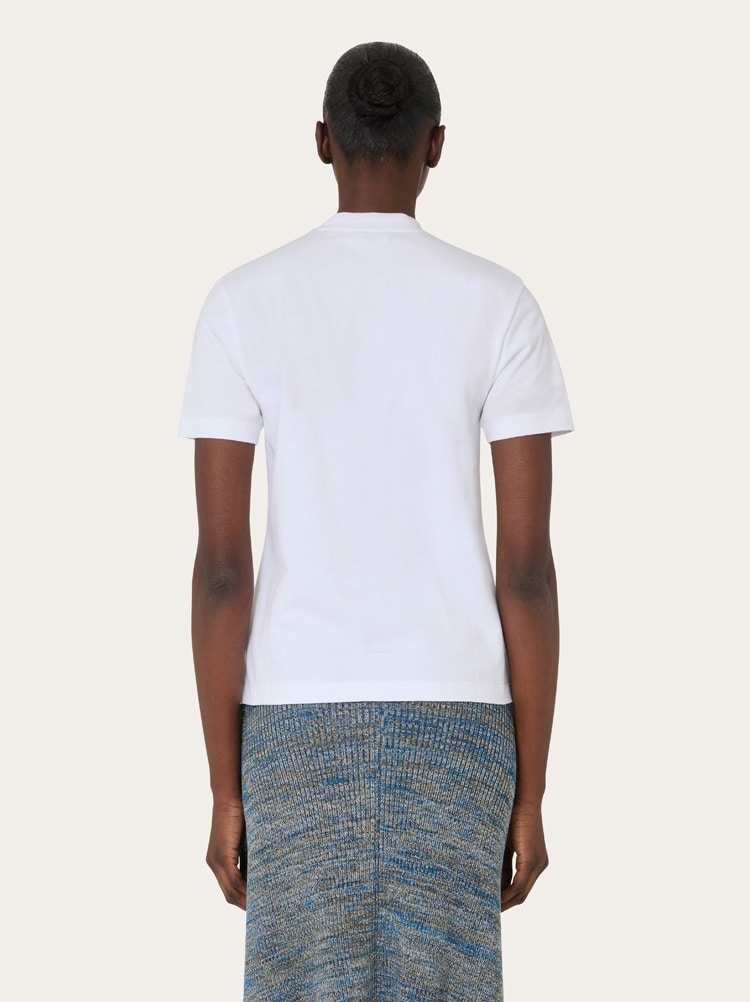 Tシャツ・カットソー FERRAGAMO 'Firma' T-shirt Ferragamo T-shirts for Men | Online Sale up to 78% off | Lyst