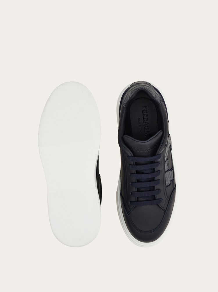 Low-top sneaker with Gancini detail Gallery image 5