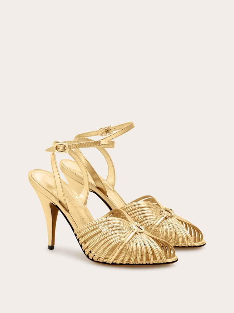 Sandal with Gancini element Gallery image 2