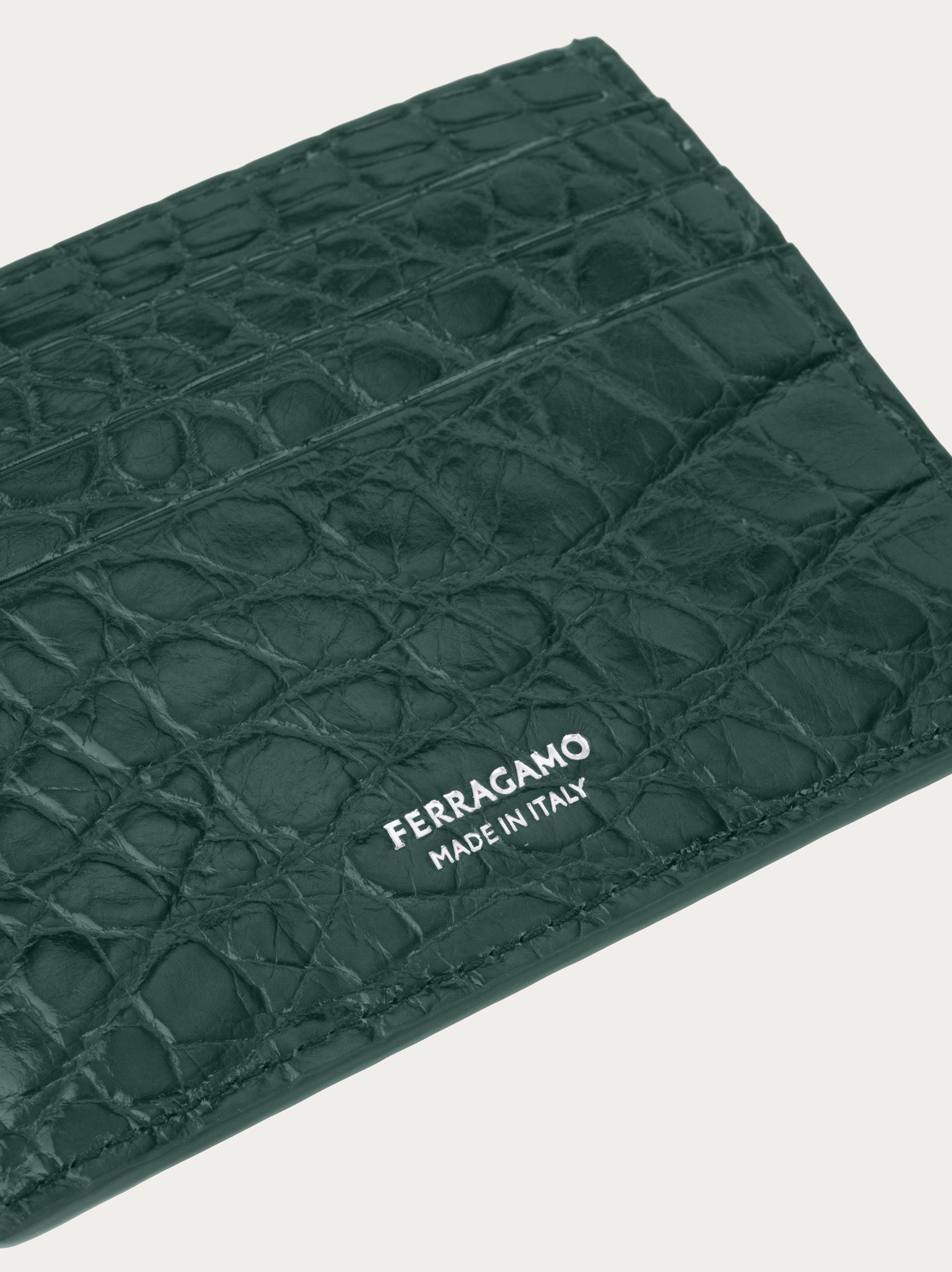 Gancini credit card holder - Men | Ferragamo