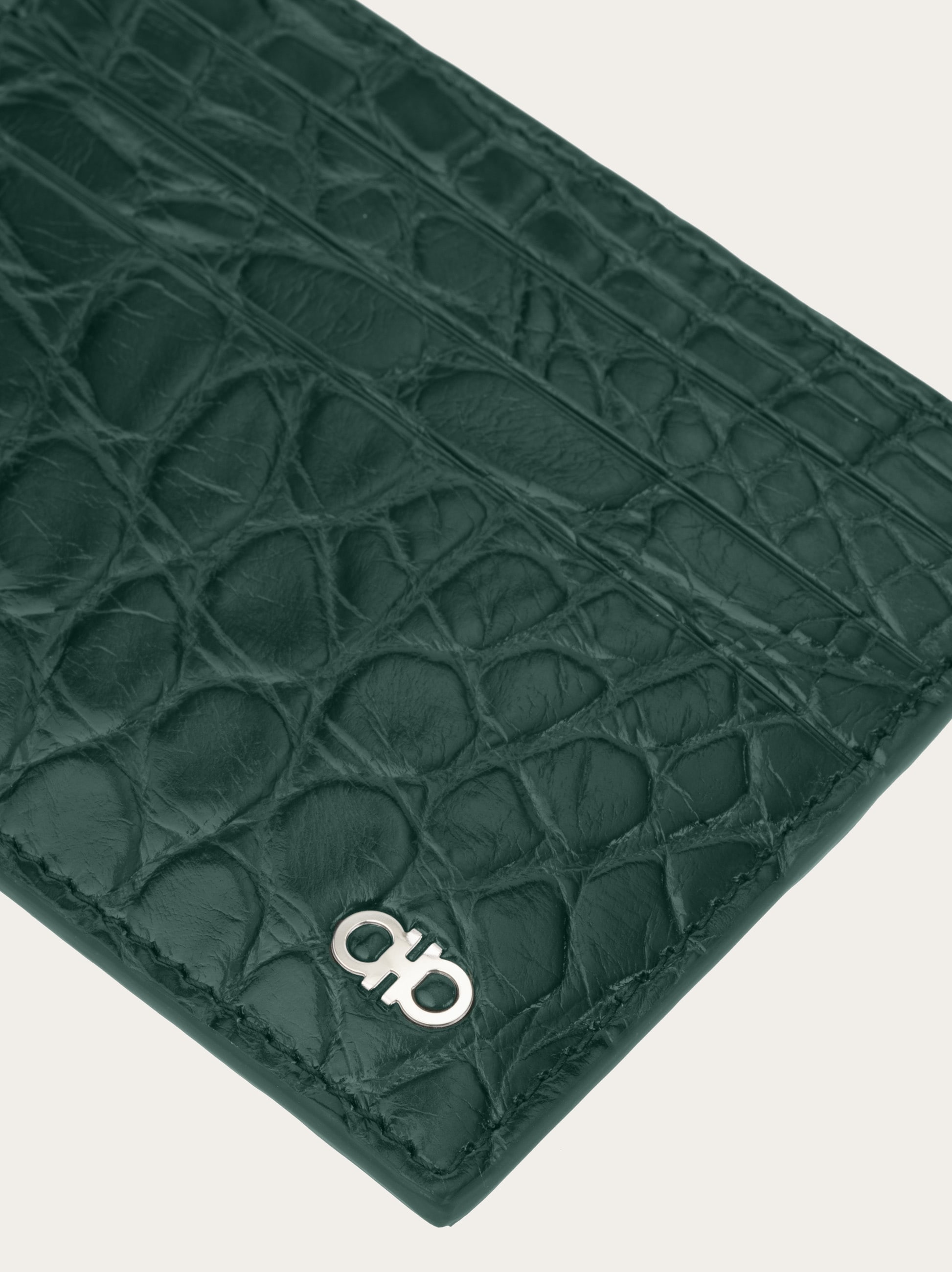 Gancini credit card holder - Men | Ferragamo