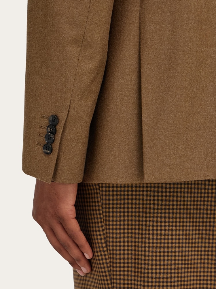 Single breasted flannel blazer Gallery image 5