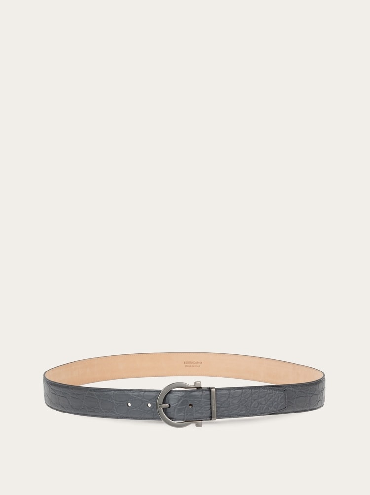 Adjustable Gancini belt Gallery image 3