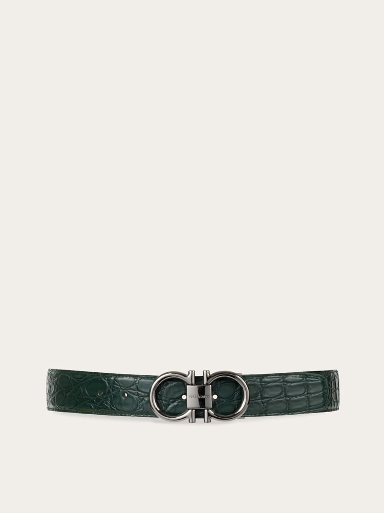 Adjustable Gancini belt Gallery image 1