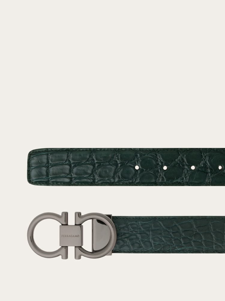 Adjustable Gancini belt Gallery image 2