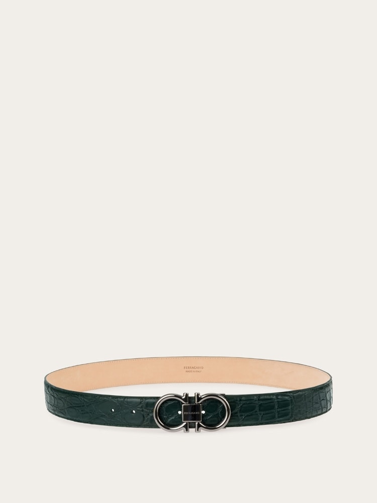 Adjustable Gancini belt Gallery image 3
