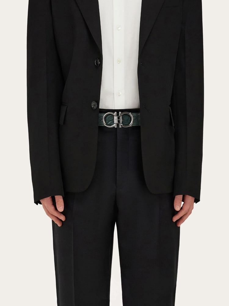 Adjustable Gancini belt Gallery image 4