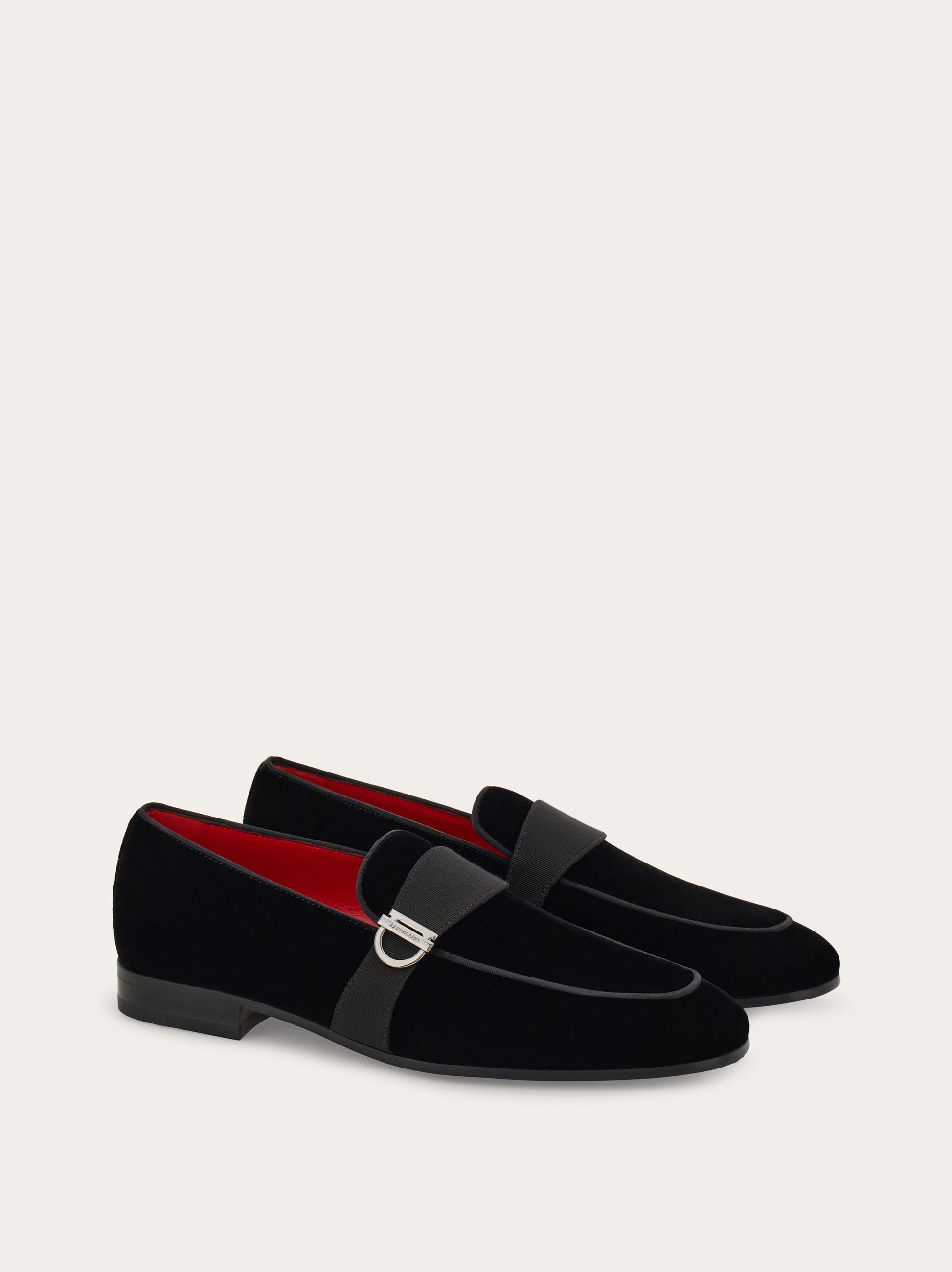 Loafer with Gancini detail - Men | Ferragamo