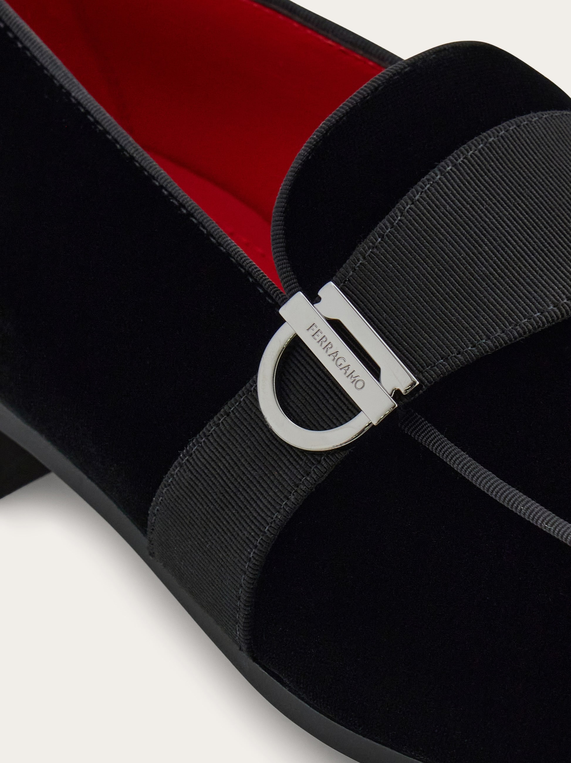 Loafer with Gancini detail - Men | Ferragamo