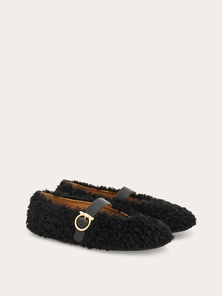 Shearling ballet flat Gallery image 2