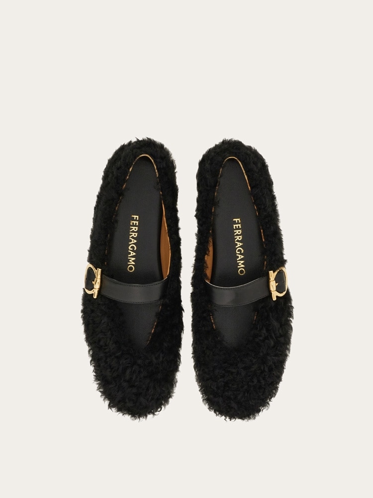 Shearling ballet flat Gallery image 3