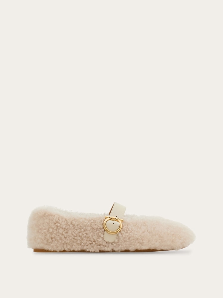 Shearling ballet flat Gallery image 1