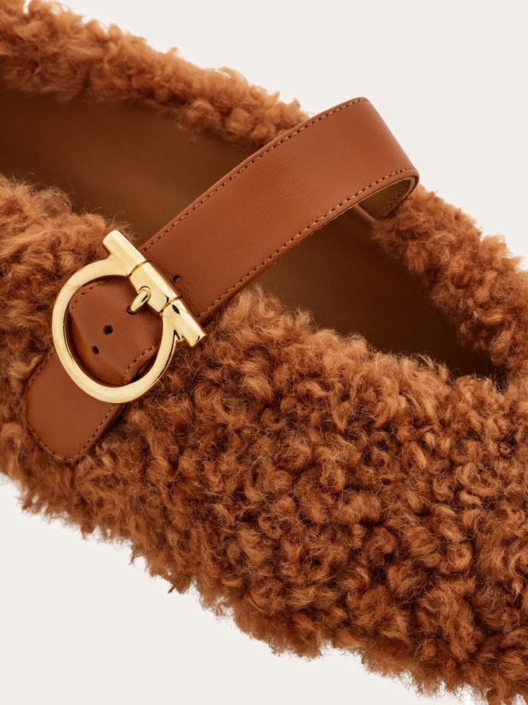 Shearling ballet flat Gallery image 6