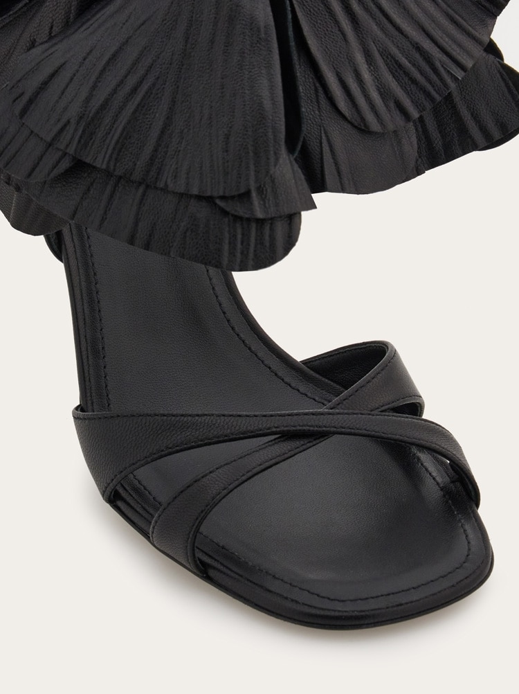 Flower embellished high heel sandal Gallery image 5