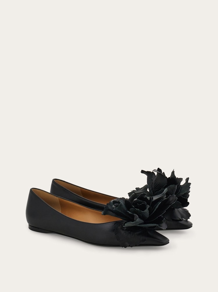 Flower embellished ballet flat Gallery image 2