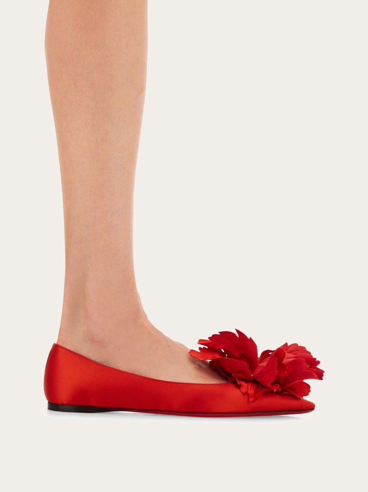 Flower embellished ballet flat Gallery image 4