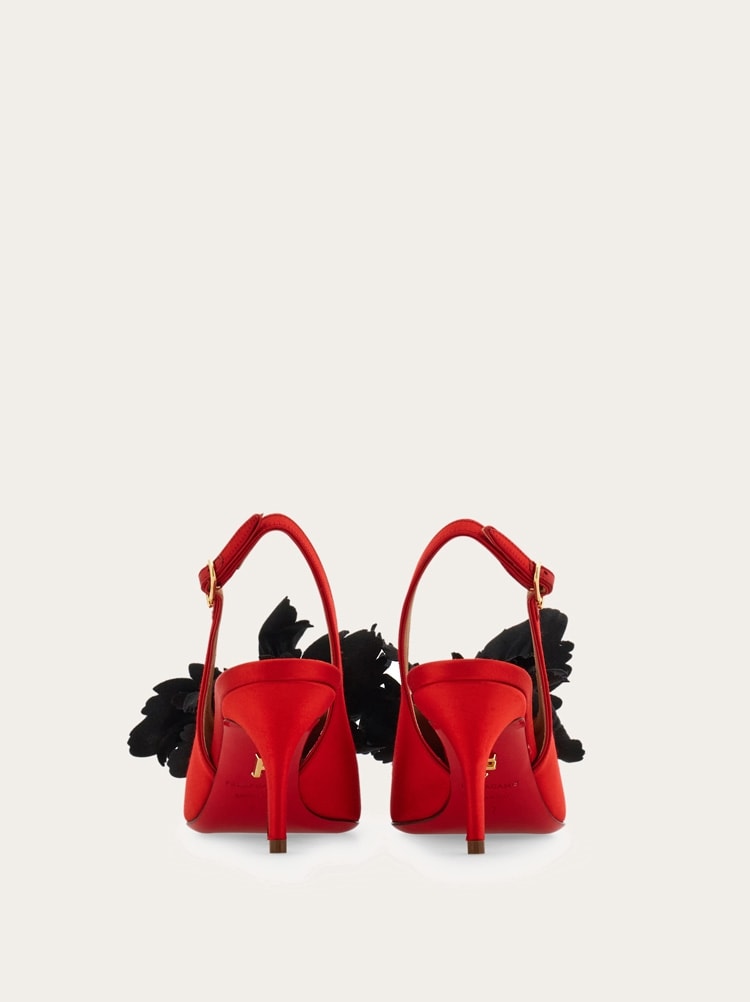 Slingbacks con flor Gallery image 4