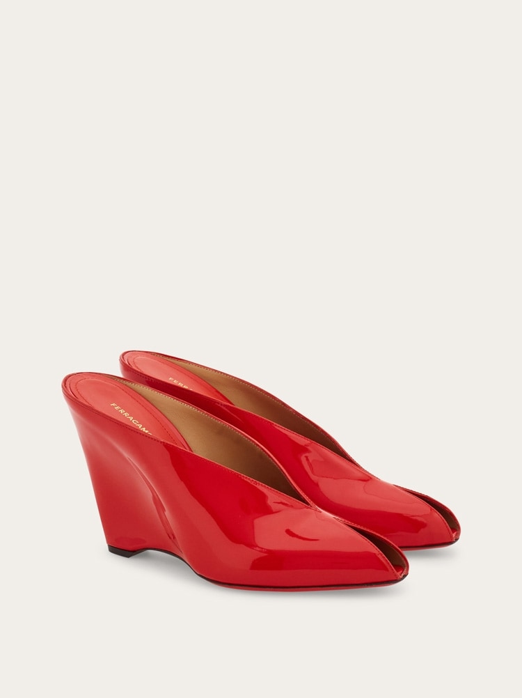 Peep toe mule Gallery image 2