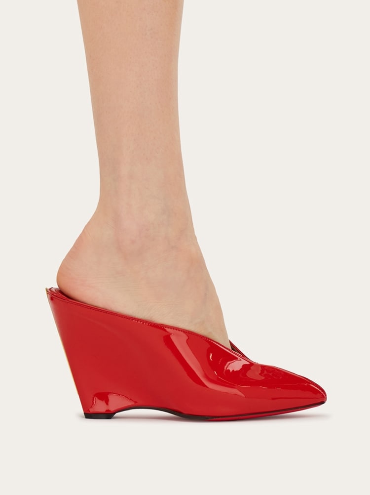Peep toe mule Gallery image 4