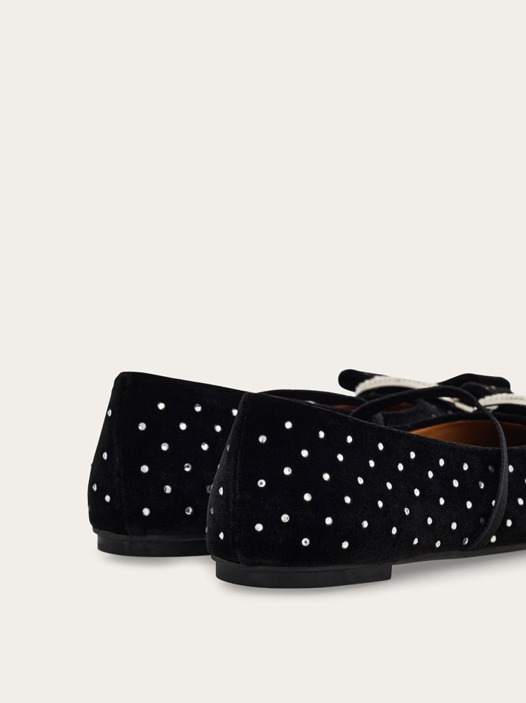 바라 버클 발레 플랫 Gallery image 5