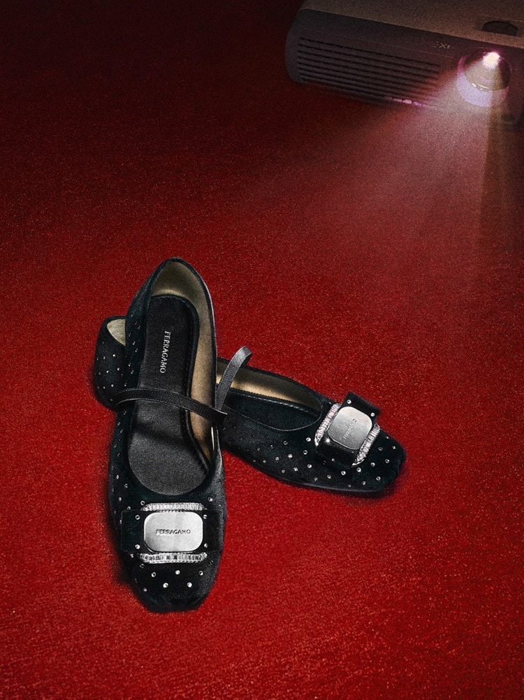 바라 버클 발레 플랫 Gallery image 7